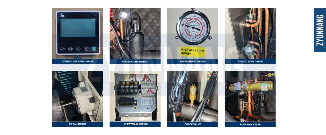 16kw R32 DC+Evi Monobloc Air to Water Heat Pump with Cop4.6 Heating