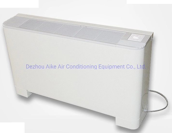 Long Service China CE Certificate Air Conditioning Equipment System Low Noise High Power Water Chilled Ultra-Thin Floor Standing Vertical Exposed Fan Coil Unit