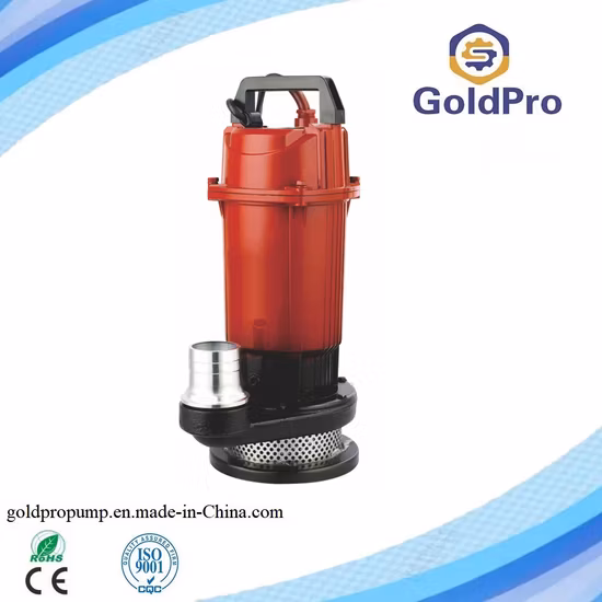 Pompa sommergibile centrifuga elettrica per acque luride in acciaio inossidabile 1HP